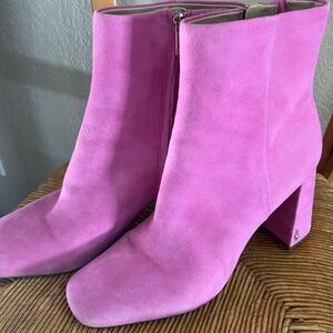 Sam Edelman Women’s Codie Fashion Boot, Pink Confetti  Size 10 1/2